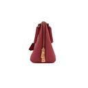 Prada Saffiano Lux Small Promenade Tote Bag Peonia
