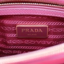Prada Saffiano Lux Small Promenade Tote Bag Peonia