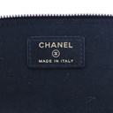 Chanel Matelasse Lambskin Chain Shoulder Bag Vanity Black