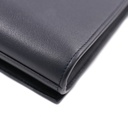 Saint Laurent Calfskin Monogram Large Belle De Jour Clutch Black