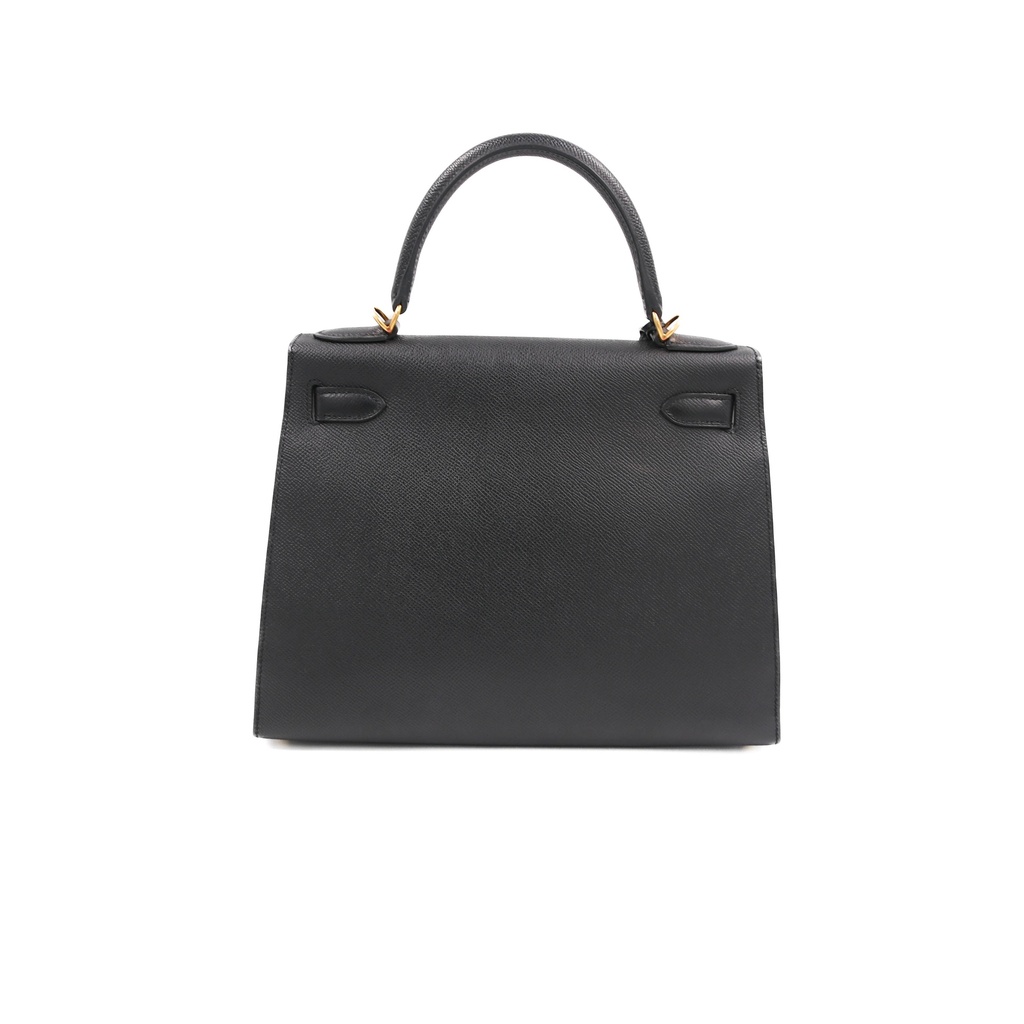 Hermes Kelly 28 Epsom Leather 2018 Black