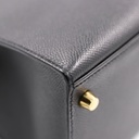 Hermes Kelly 28 Epsom Leather 2018 Black