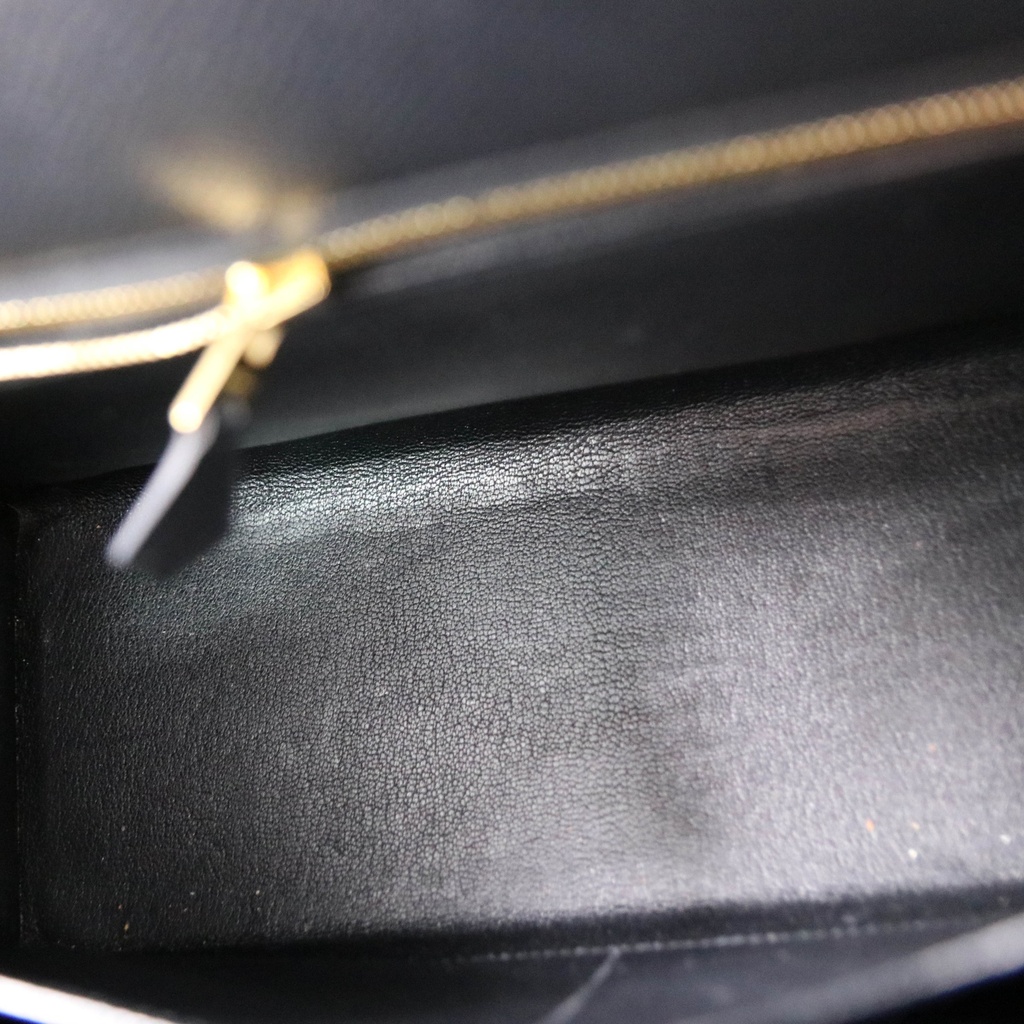 Hermes Kelly 28 Epsom Leather 2018 Black