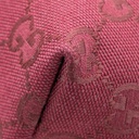 Gucci GG Super Mini Canvas Shoulder Bag Red 795168