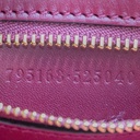 Gucci GG Super Mini Canvas Shoulder Bag Red 795168