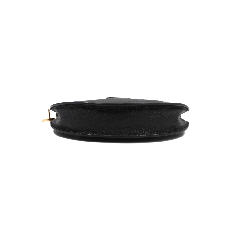 Valentino Vlogo Mini Leather Hobo Black Bag