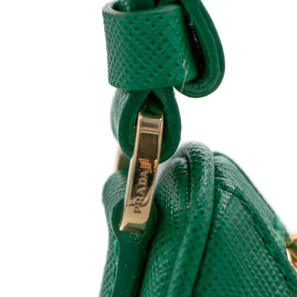 Prada Re-Edition Sacca Saffiano Lux Leather Mini Bag 1BC204