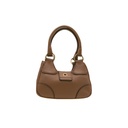 Prada Moon Padded Nappa Leather Brown Shoulder Bag