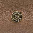 Prada Moon Padded Nappa Leather Brown Shoulder Bag