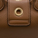 Prada Moon Padded Nappa Leather Brown Shoulder Bag