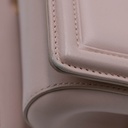 Dolce & Gabbana Faux Pearl Devotion Pink Handbag