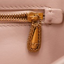 Dolce & Gabbana Faux Pearl Devotion Pink Handbag