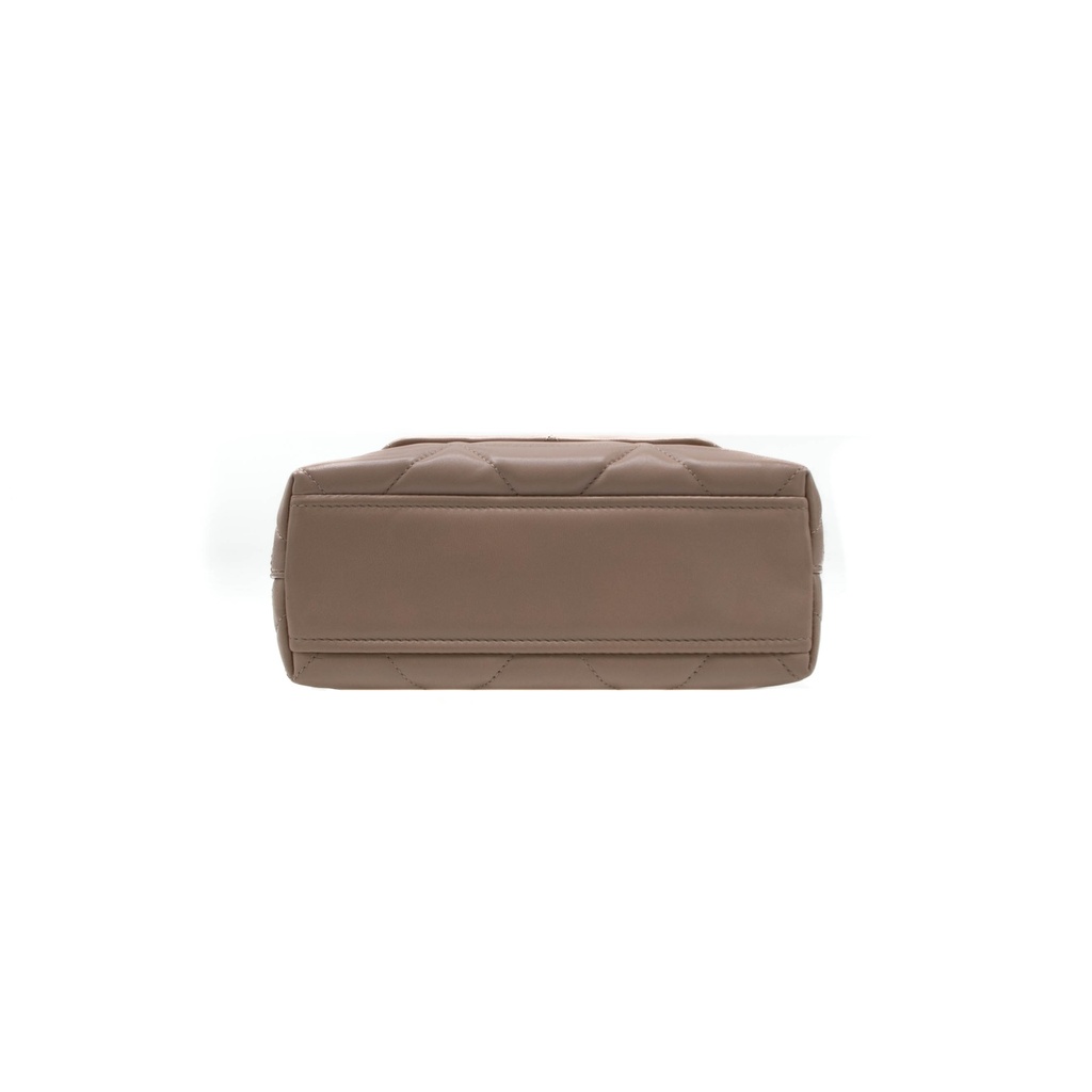 Prada Small Spectrum Nappa Leather Shoulder Bag Beige