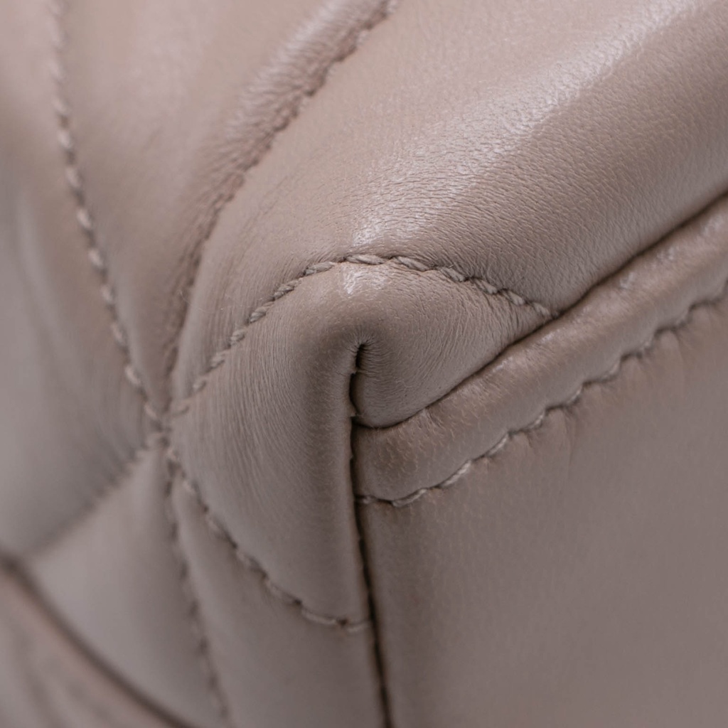 Prada Small Spectrum Nappa Leather Shoulder Bag Beige