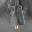 Prada Re-Edition Boston Saffiano Leather Mini Top Handle Bag