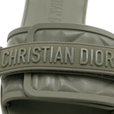 Christian Dior Rubber Macrocannage Dio(r)evolution Slide Sandals Pastel Size 41
