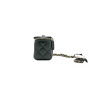 Chanel Lambskin Quilted My Chanel Lady Vanity Case With Chain Black