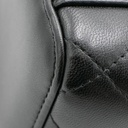 Chanel Lambskin Quilted My Chanel Lady Vanity Case With Chain Black