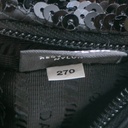 Prada Sequin Mini Re-Edition 2000 Bag Black White