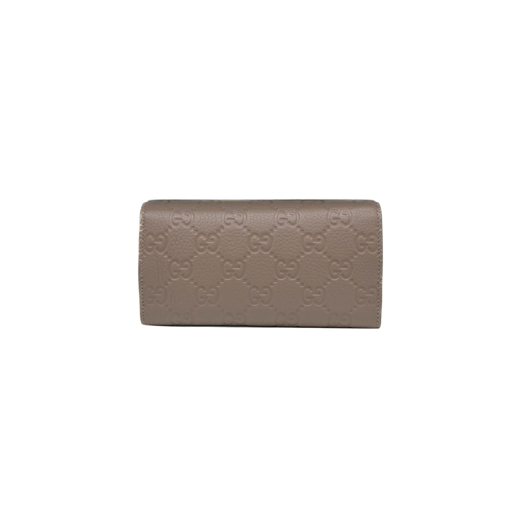 Gucci Guccissima Continental Wallet Beige 815922