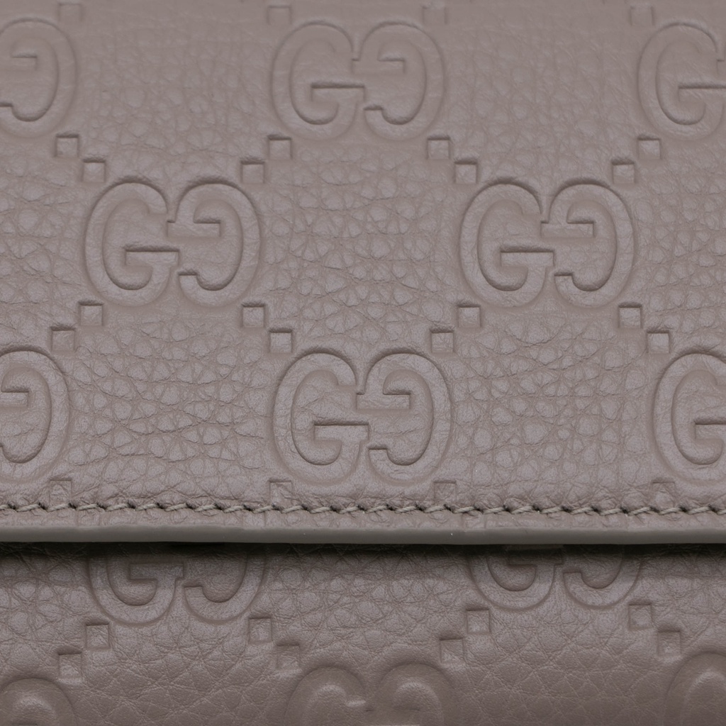 Gucci Guccissima Continental Wallet Beige 815922
