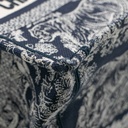 Christian Dior Canvas Embroidered Small Dioriviera Toile De Jouy Book Tote Blue