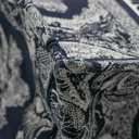 Christian Dior Canvas Embroidered Small Dioriviera Toile De Jouy Book Tote Blue