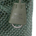 Prada Satin Crystal Mini Re-Edition 2000 Bag