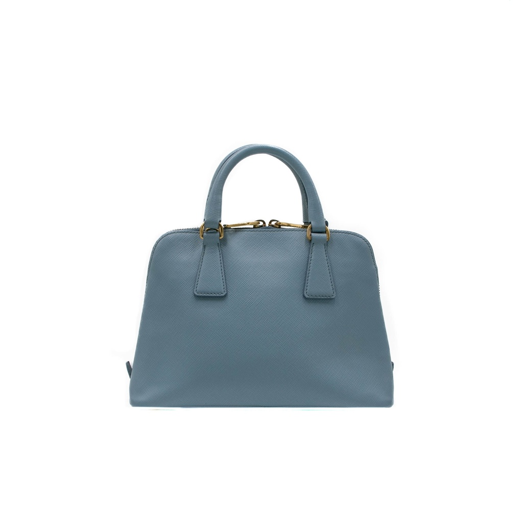 Prada Saffiano Lux Small Promenade Tote Astrale
