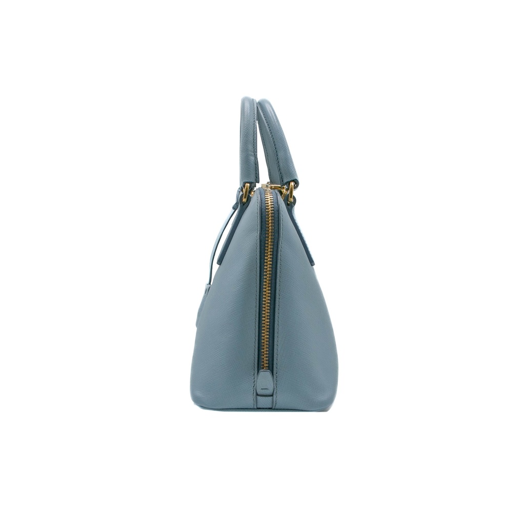 Prada Saffiano Lux Small Promenade Tote Astrale
