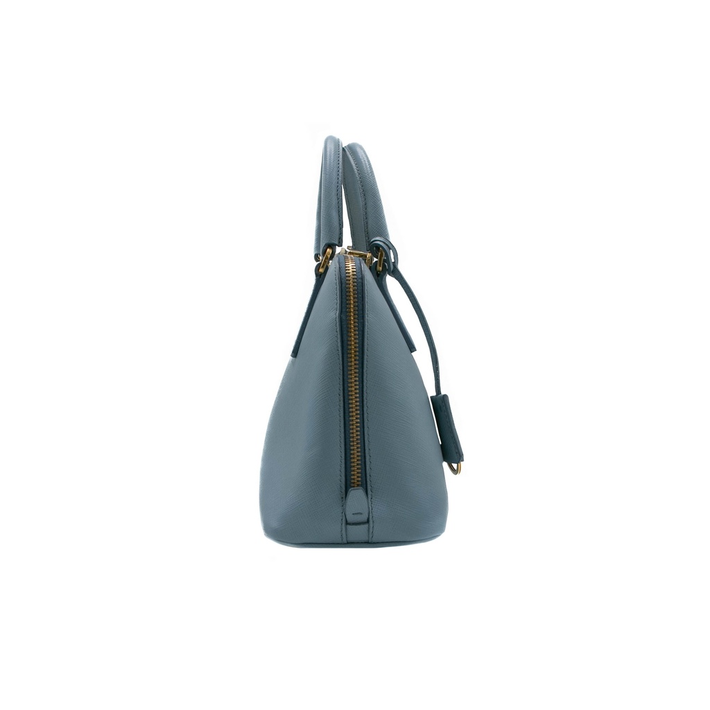 Prada Saffiano Lux Small Promenade Tote Astrale