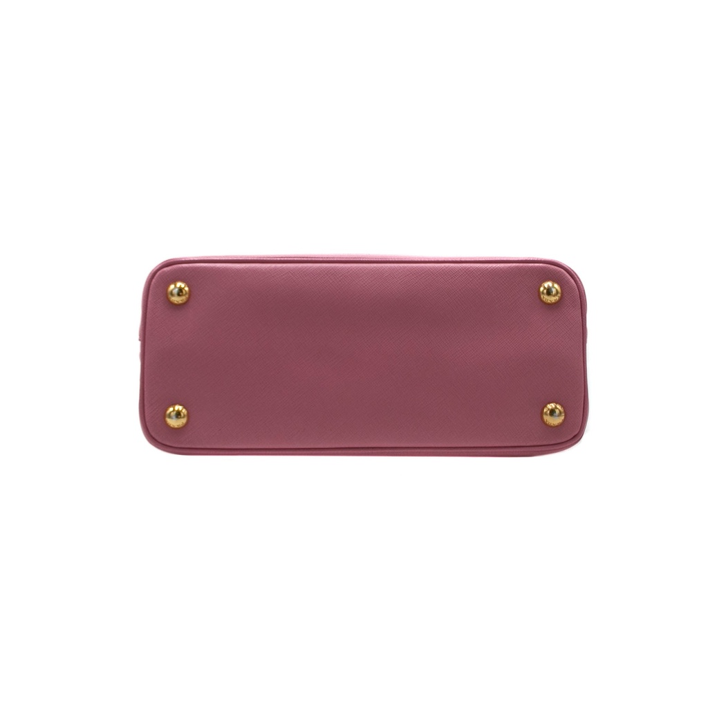 Prada Saffiano Lux Small Promenade Tote Orchidea
