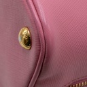 Prada Saffiano Lux Small Promenade Tote Orchidea
