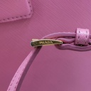 Prada Saffiano Lux Small Promenade Tote Orchidea