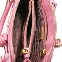 Prada Saffiano Lux Small Promenade Tote Orchidea