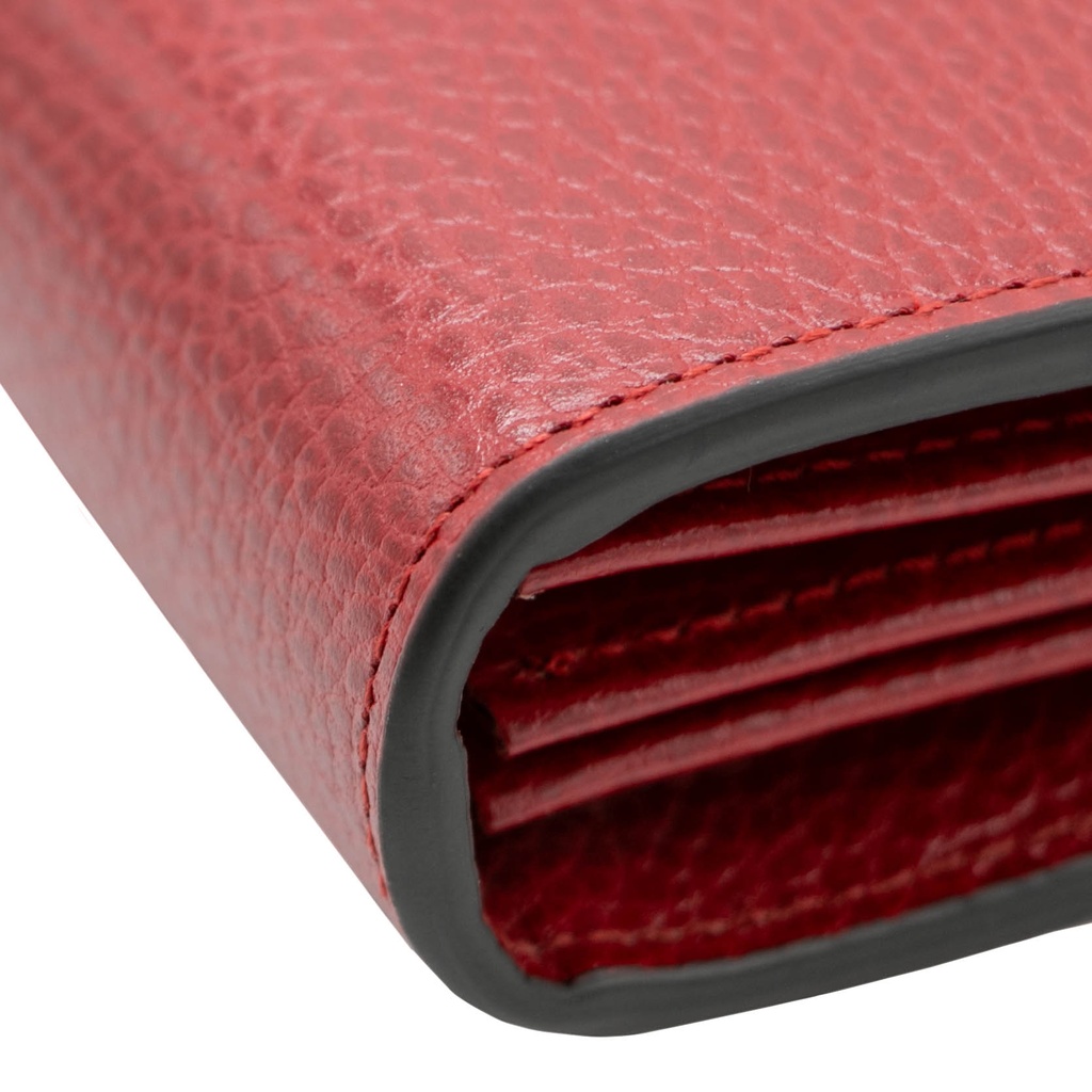 Gucci Mini Leather Dionysus Wallet on Chain Leather Crossbody Bag Red 401231