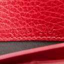 Gucci Mini Leather Dionysus Wallet on Chain Leather Crossbody Bag Red 401231