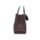 Louis Vuitton Calfskin City Steamer MM Burgundy Black