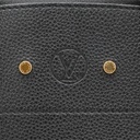 Louis Vuitton Calfskin City Steamer MM Burgundy Black