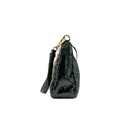 Prada Sequin Mini Re-Edition 2000 Shoulder Bag Black