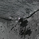 Prada Sequin Mini Re-Edition 2000 Shoulder Bag Black