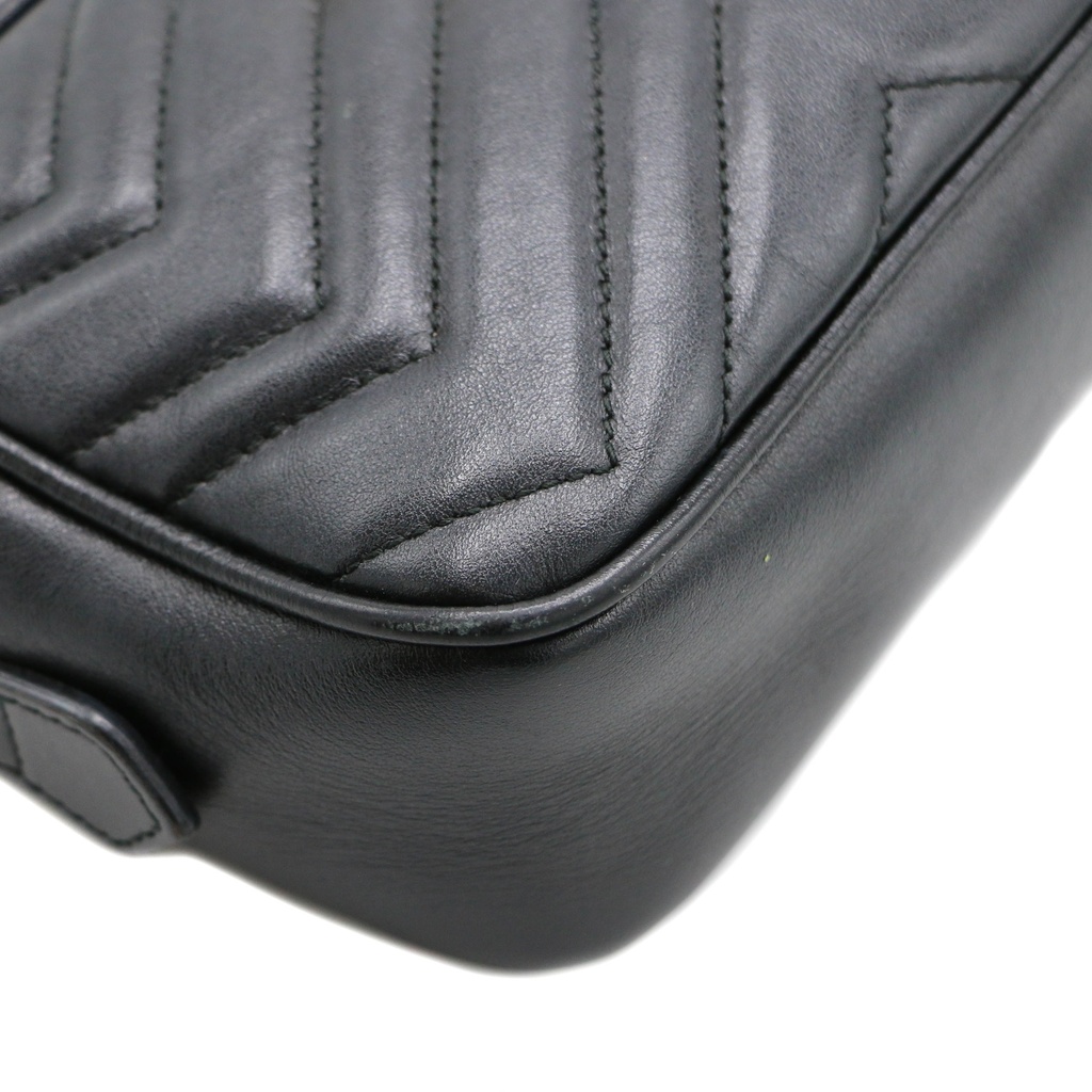 Gucci GG Marmont Mini Camera Bag Black 448065