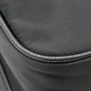 Prada Tessuto Nylon Saffiano Logo Messenger Bag Black