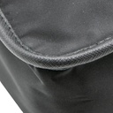 Prada Tessuto Nylon Saffiano Logo Messenger Bag Black