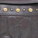 Gucci Guccissima Babouska Wristlet Black 211394