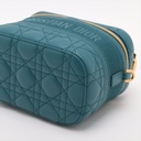 Christian Dior  Cannage DiorTravel Vanity Case Blue