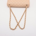 Chanel Classic Caviar Double Flap Large Bag Beige