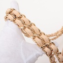 Chanel Classic Caviar Double Flap Large Bag Beige