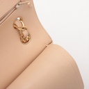Chanel Classic Caviar Double Flap Large Bag Beige