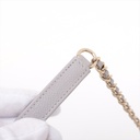 Chanel  Business Affinity Caviar Chain Wallet Grey 